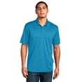 thumbnail image 1 of Sport-Tek ST680 Mens PosiCharge Micro-Mesh Polo Tees, Blue Wake - 3XL, 1 of 2