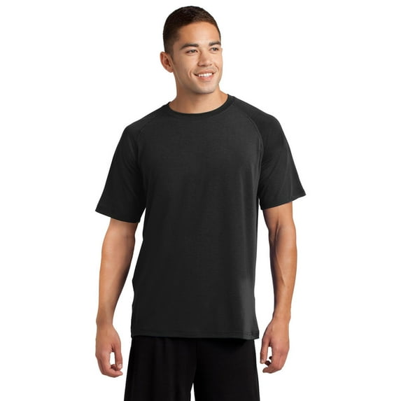 Sport-Tek ST700 Mens Performance Crew - Black - 4X-Large