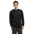 thumbnail image 1 of Sport-Tek ST700LS L/Slv Mens Performance Crew - Black - Large, 1 of 2