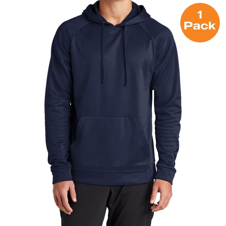 Sport-Tek ST730 Re-Compete Fleece Pullover Hoodie, True Navy, XS