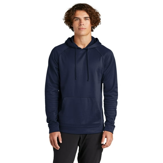Sport-Tek ST730 Re-Compete Fleece Pullover Hoodie, True Navy, XS