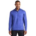 thumbnail image 1 of Sport-Tek ST855 Sport-Wick Stretch Reflective Heather 1/2-Zip Pullover, Plus Size Activewear, 1 of 1