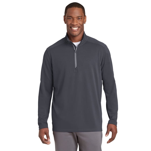 Sport-Tek ST860 Sport-Wick Textured 1/4-Zip Pullover - Walmart
