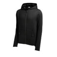 thumbnail image 1 of Sport-Tek ST870 Circuit Hooded Full-Zip , Deep Black, 3XL, 1 of 2