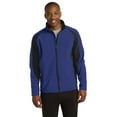 thumbnail image 1 of Sport-Tek Men's Colorblock Soft Shell Jacket - ST970, 1 of 2