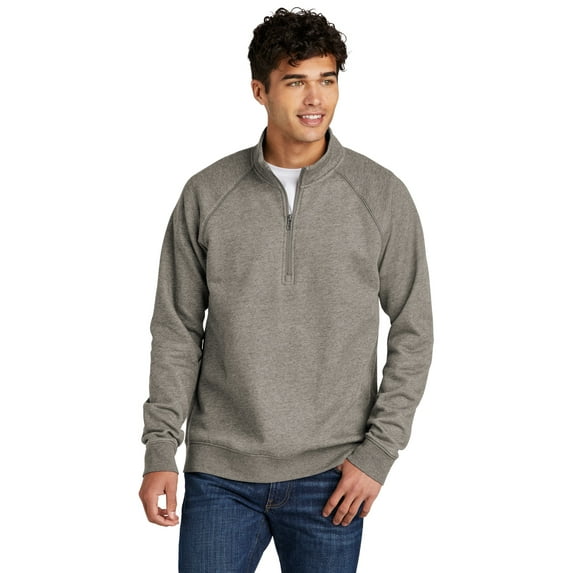 Sport-Tek STF202 Drive Fleece 1/4-Zip Pullover, Vintage Heather, XS