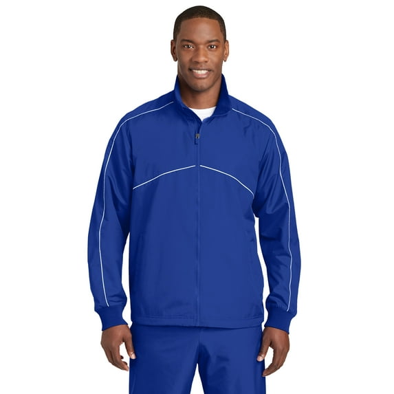 Sport-Tek Shield Ripstop Jacket-2XL (True Royal/ White)