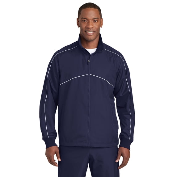 Sport-Tek Shield Ripstop Jacket-4XL (True Navy/ White)