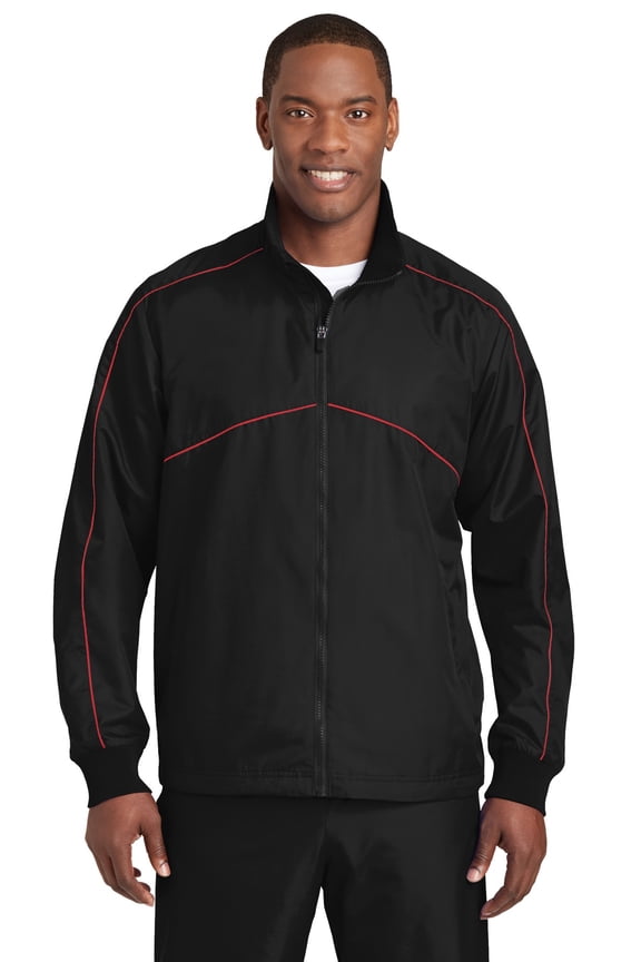 Shield Ripstop Jacket-XS (Black/ True Red)