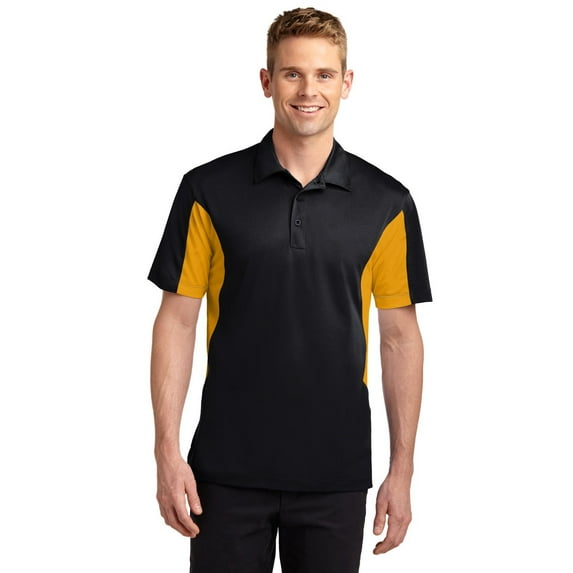 Sport-Tek Side Blocked Micropique Sport-Wick Polo. ST655