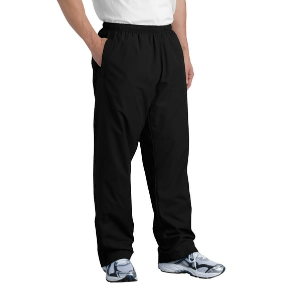 Sport-Tek Side Pockets Wind Pants (Men's), Black, Size 3XL