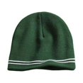 thumbnail image 1 of Sport-Tek Spectator Beanie Stc20 - Forest Green/ White - One Size, 1 of 2