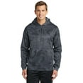 thumbnail image 1 of Sport-Tek Sport Wick CamoHex Fleece Hooded Pullover-L (Dark Smoke Grey), 1 of 6