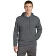 thumbnail image 1 of Sport-Tek Sport Wick Fleece Hooded Pullover-4XL (Dark Smoke Grey), 1 of 6
