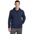 thumbnail image 1 of Sport-Tek Sport Wick Fleece Hooded Pullover-XS (Navy), 1 of 6