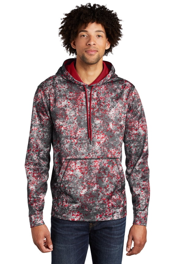 Sport-Wick Mineral Freeze Fleece Hooded Pullover. ST230