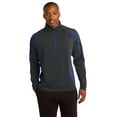 thumbnail image 1 of Sport-Tek Sport-Wick Stretch 1/2-Zip Colorblock Pullover, 1 of 1