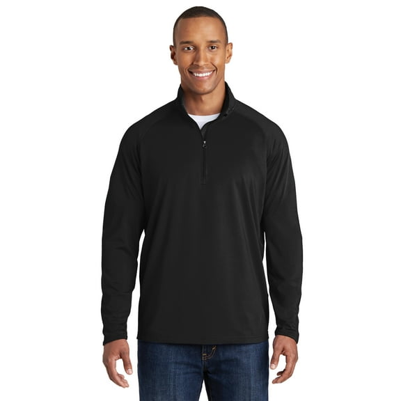 Sport-Tek Tst850 Tall Sport-Wick Stretch 1/2-Zip Pullover