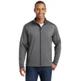 thumbnail image 1 of Sport-Tek Sport-Wick Stretch Contrast Full-Zip Jacket, Style ST853, 1 of 6