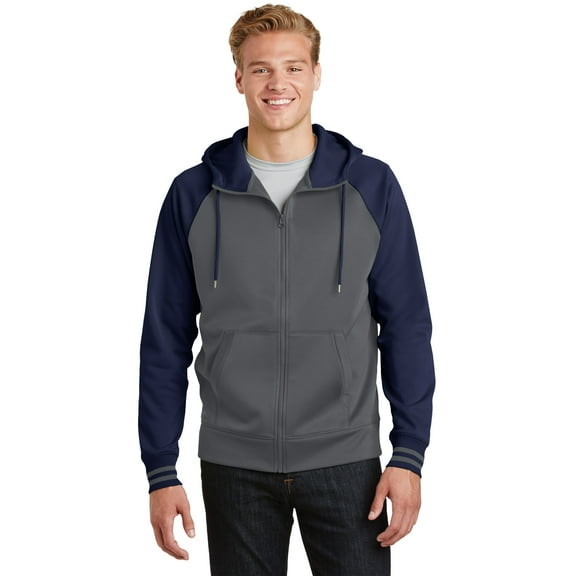 Sport-Tek St236 Sport-Wick Varsity Fleece Full-Zip Hooded Jacket