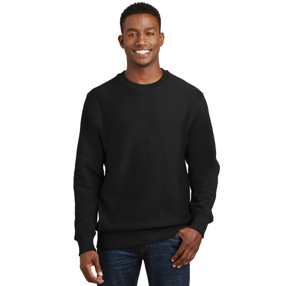 Sport-Tek Super Heavyweight Crewneck Sweatshirt-4XL (Black)