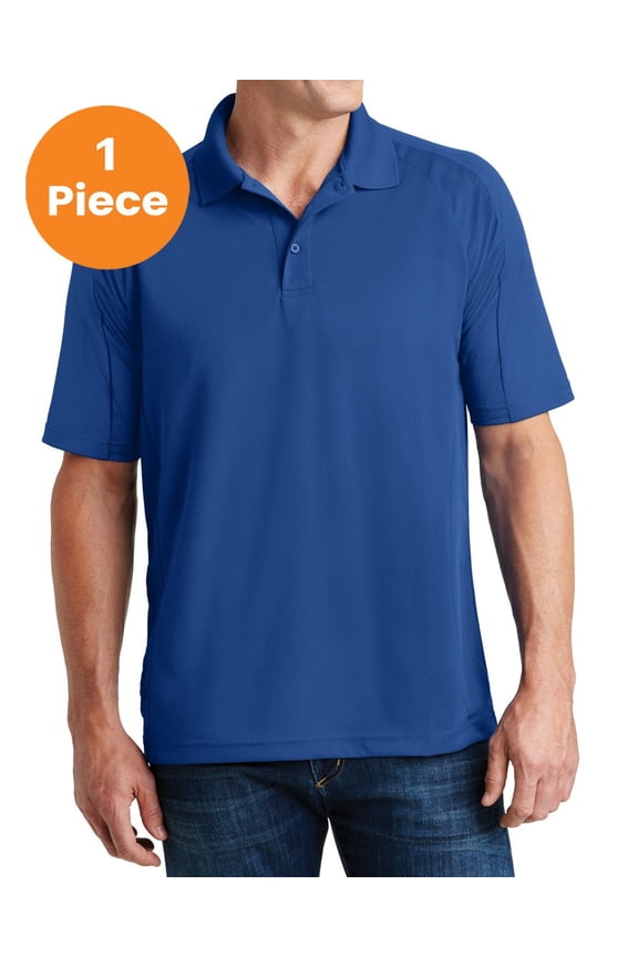 T474 Dri-Mesh Pro Polo, Royal, XL, Golf Shirts