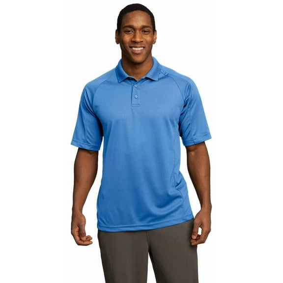 Sport-Tek T474 Mens Dri-Mesh Polo Shirt - Carolina Blue - 2X-Large