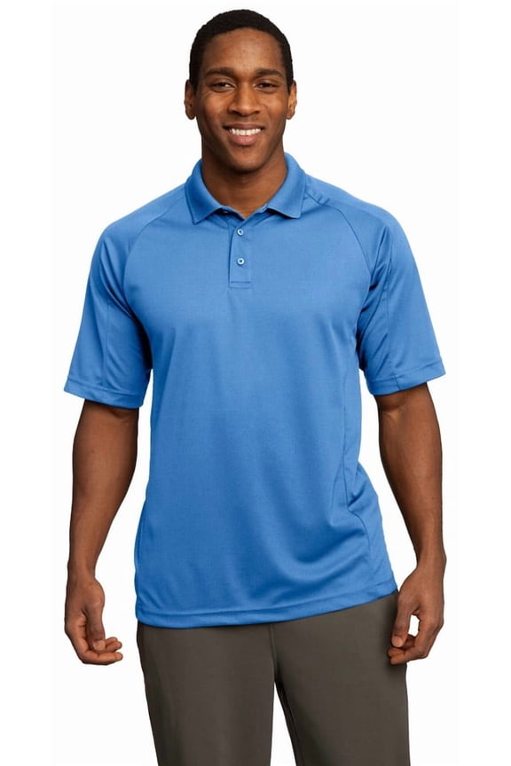 T474 Mens Dri-Mesh Polo Shirt - Carolina Blue - 2X-Large
