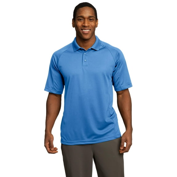 Sport-Tek T474 Mens Dri-Mesh Polo Shirt - Carolina Blue - Medium