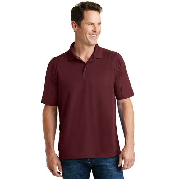 Sport-Tek T474 Mens Dri-Mesh Pro Polo T-Shirt, Maroon - Large