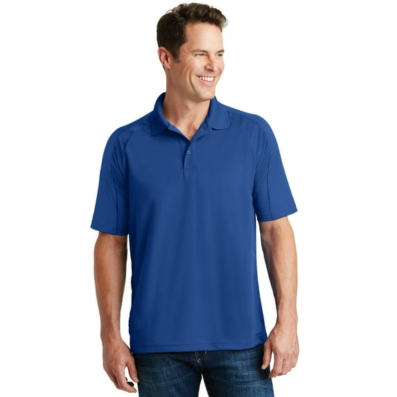 Sport-Tek T474 Mens Dri-Mesh Pro Polo T-Shirt, Royal Blue - Medium