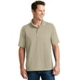 thumbnail image 1 of Sport-Tek T474 Mens Dri-Mesh Pro Polo T-Shirt, Sandstone - Large, 1 of 6