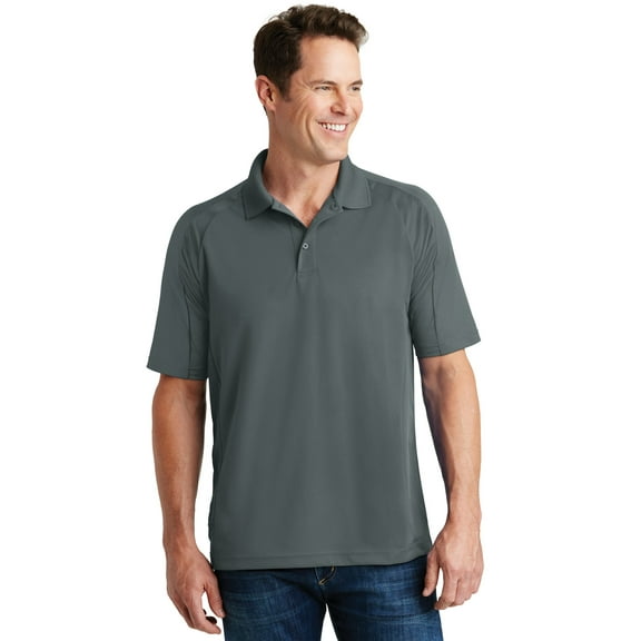 Sport-Tek T474 Mens Dri-Mesh Pro Polo T-Shirt, Steel - 3XL
