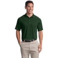 thumbnail image 1 of Sport-Tek T475 Mens Dry Zone Raglan Polo Shirt - Forest Green - 4X-Large, 1 of 2