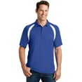 thumbnail image 1 of Sport-Tek T476 Dry Zone Colorblock Raglan Polo, 1 of 2