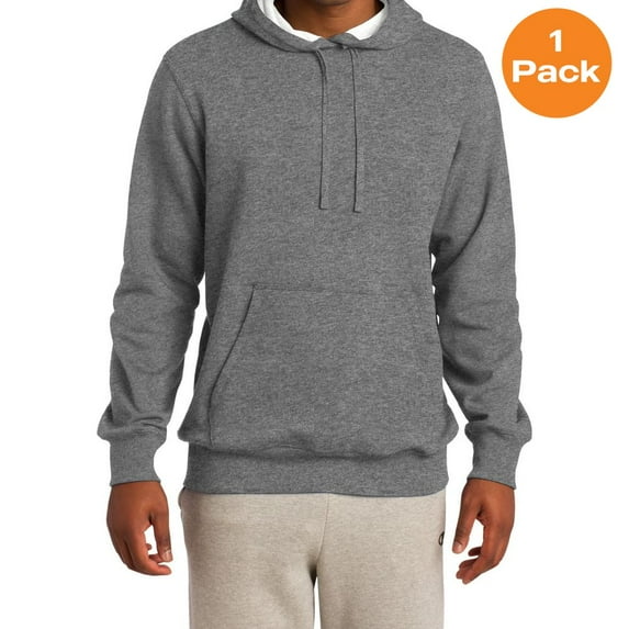 Sport-Tek TST254 Tall Pullover Hooded Sweatshirt, Vintage Heather, XLT, Mens Hoodies