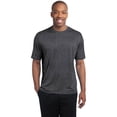 thumbnail image 1 of Sport-Tek TST360 Tall Men's Heather Contender T-Shirt - Graphite Heather - Large Tall, 1 of 2