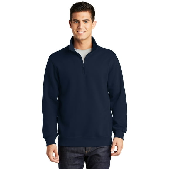 Sport-Tek Tall 1/4 Zip Sweatshirt-2XLT (True Navy)