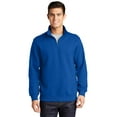 thumbnail image 1 of Sport-Tek Tall 1/4 Zip Sweatshirt-2XLT (True Royal), 1 of 2