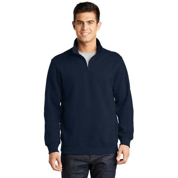 Sport-Tek Tall 1/4 Zip Sweatshirt-XLT (True Navy)