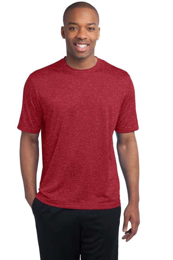 Tall Heather Contender Tee-LT (Scarlet Heather)