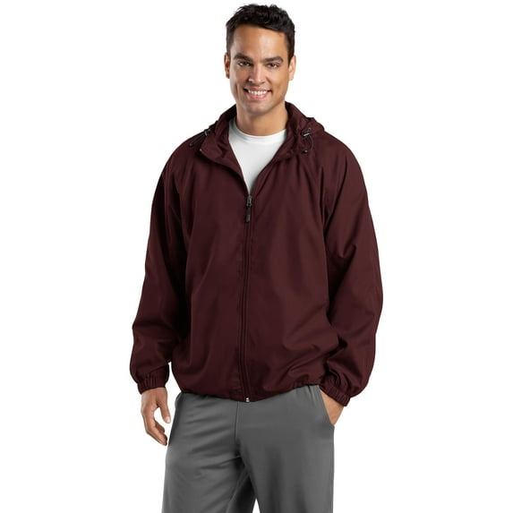 Sport-Tek Tall Hooded Raglan Jacket