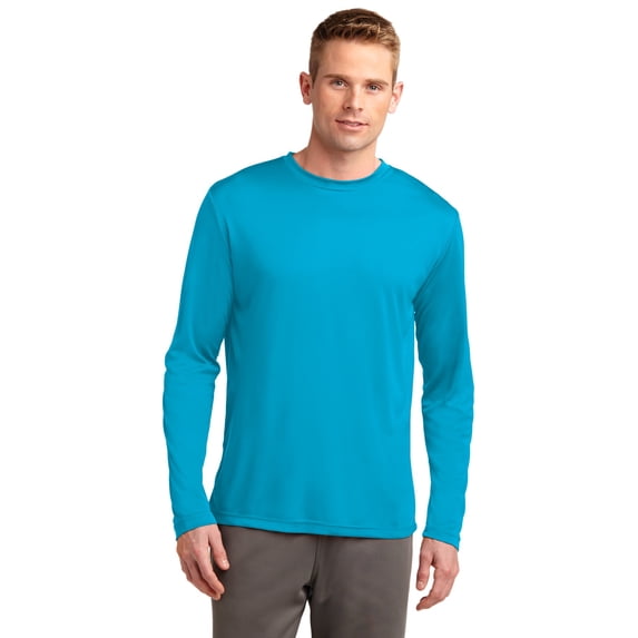 Sport-Tek Tall Long Sleeve Tee (TST350LS) Atomic Blue, LT
