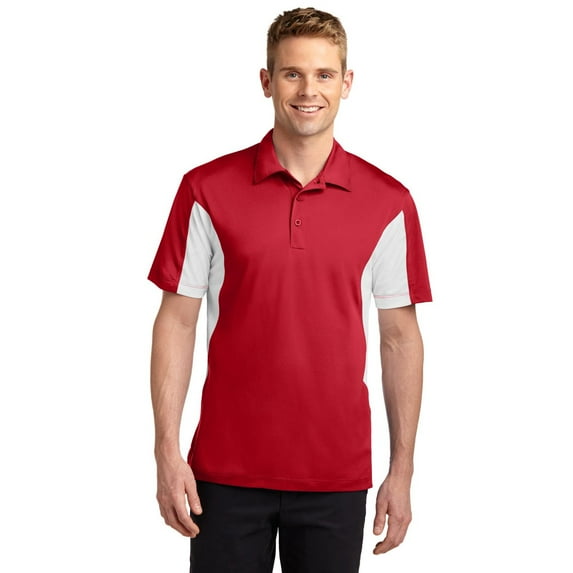 Sport-Tek Tall Side Blocked Micropique Sport-Wick Polo. TST655
