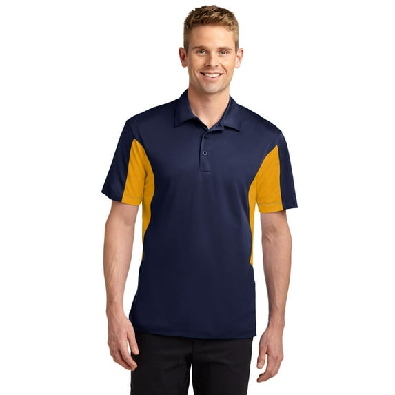 Sport-Tek Tall Side Blocked Micropique Sport-Wick Polo. TST655