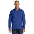 thumbnail image 1 of Sport-Tek Tall Sport Wick Stretch 1/2 Zip Pullover-XLT (True Royal), 1 of 6