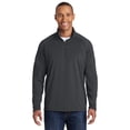 thumbnail image 1 of Sport-Tek Tall Sport-Wick Stretch 1/2-Zip Pullover, 1 of 1