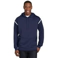 thumbnail image 1 of Sport-Tek Tall Tech Fleece Colorblock Hooded Sweatshirt, 1 of 1