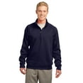 thumbnail image 1 of Sport-Tek Tech Fleece 1/4 Zip Pullover (F247) True Navy, 3XL, 1 of 5