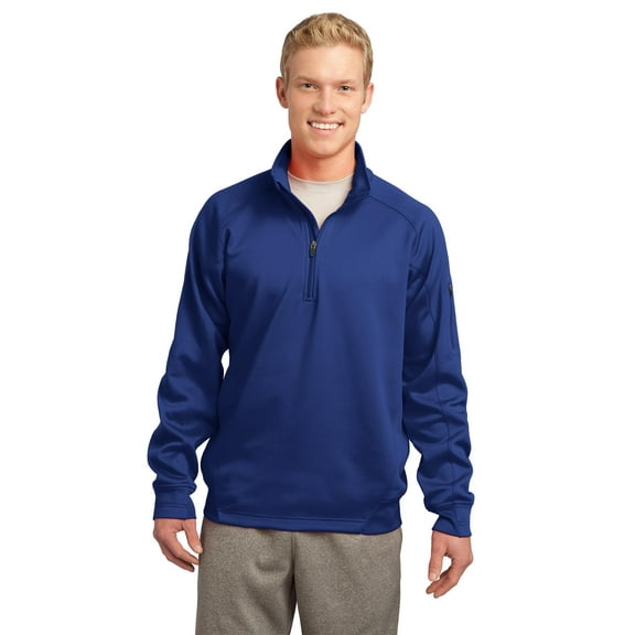 Sport-Tek Tech Fleece 1/4 Zip Pullover-S (True Royal)